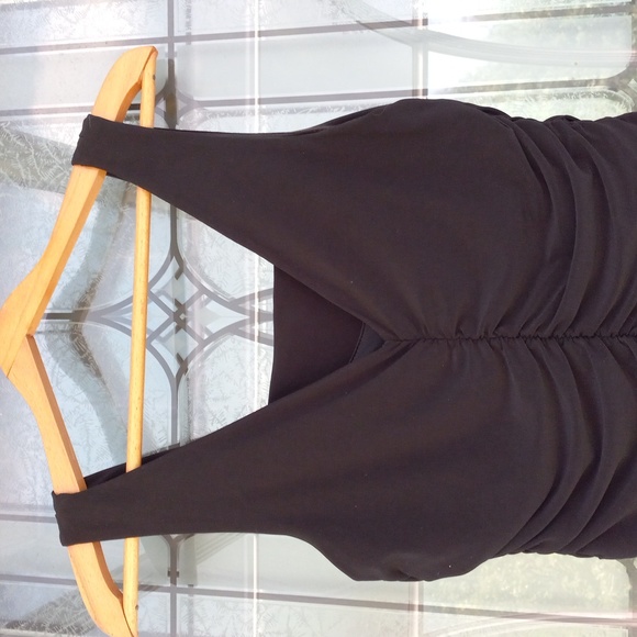 Frank Lyman Design Gorgeous Black Party Evening Midi Dress Size 8 US Excel. Cond - Picture 4 of 9